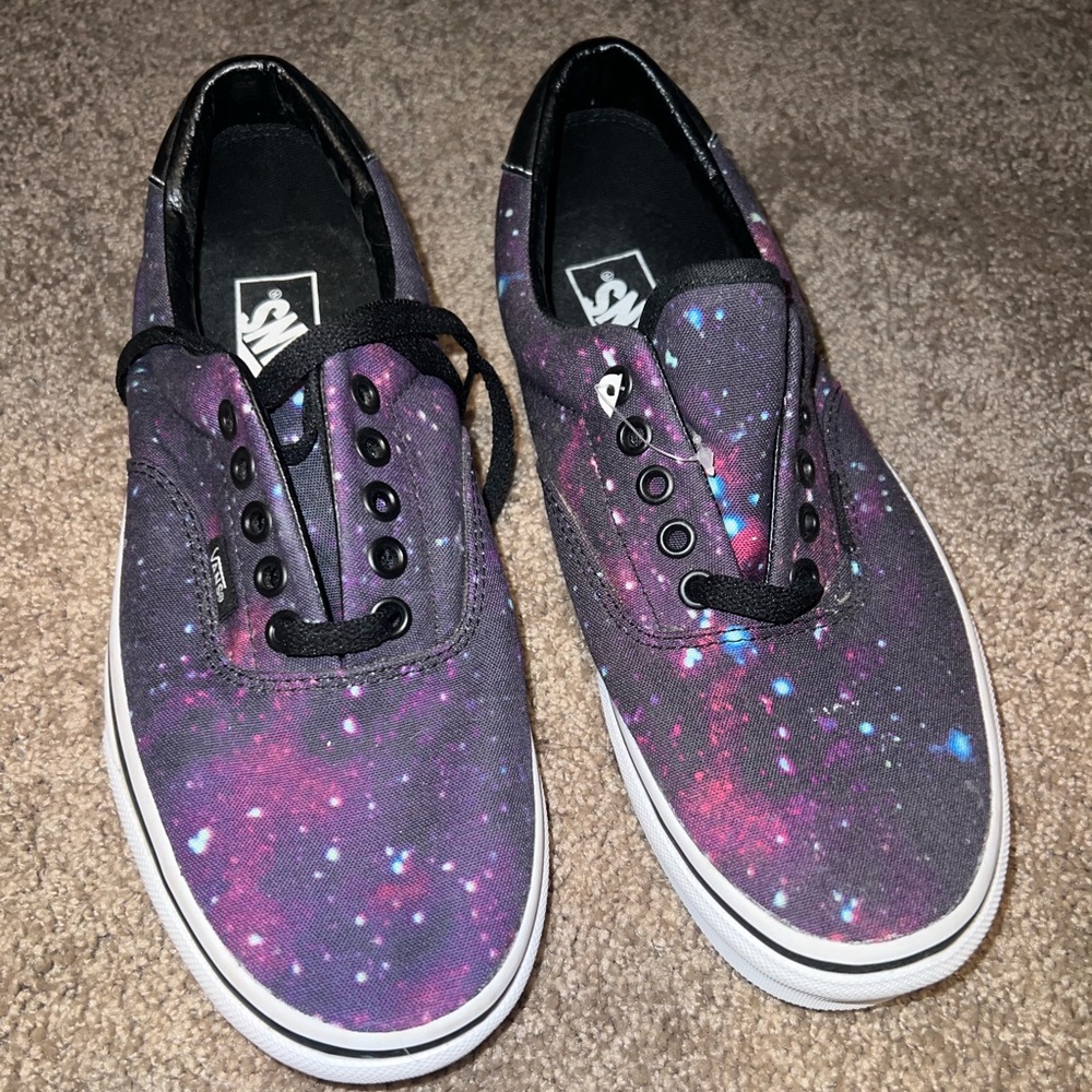 Galaxy Vans. never worn!!